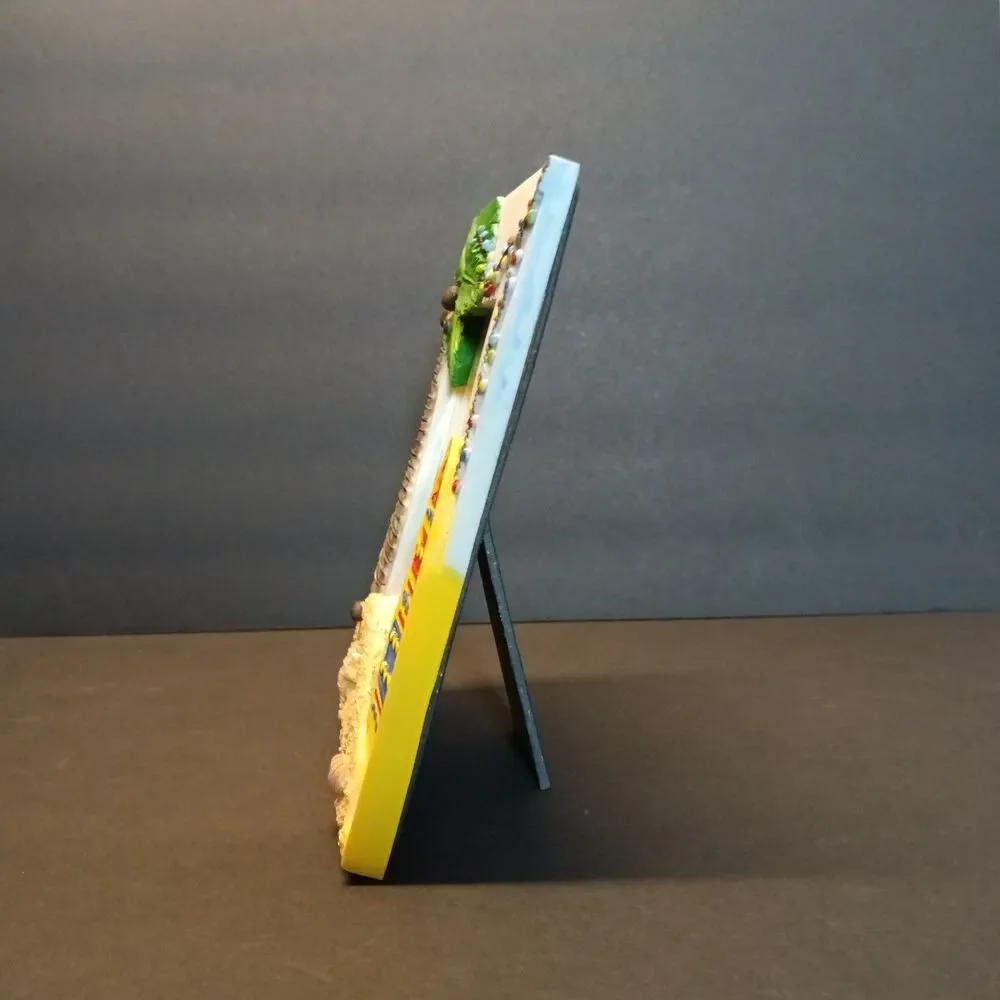 Free Standing Picture Frame © Carol Eldridge The Unique Collection 3 1/2